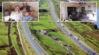 Inside the world famous M62 house where stubborn farmer refused to move for motorway [upl. by Rochella]