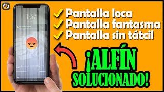 Tips para REPARAR pantalla fantasma toques locos tactil de forma correcta [upl. by Ynohtnad]