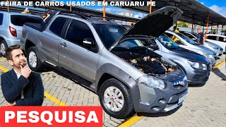 Feira De Carros Usados Em Caruaru PE  ESSE PREÇO [upl. by Melloney538]