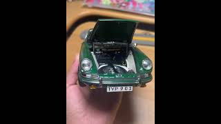 Porsche 911 Dinky diecast review  Scale 164  Diecast car modelsquotyoutubeshorts toycars [upl. by Kcirrag]