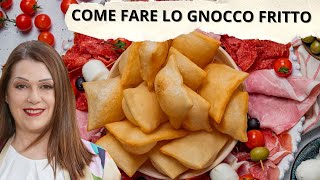 Gnocco fritto la ricetta originale da servire con salumi e formaggi [upl. by Haral]