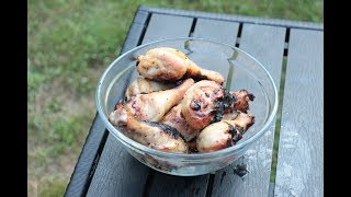 Comment cuire des pilons de poulet sur charbon de bois 🍗 [upl. by Carrelli635]