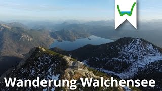 Wandern Walchensee  Wanderung zum Herzogstand am Kochelsee [upl. by Airat]