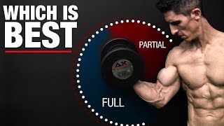 Full or Partial Range of Motion Reps WHICH IS BEST [upl. by Hutchins]