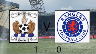 Kilmarnock v Rangers 10 Kilmarnock shock [upl. by Ferde]