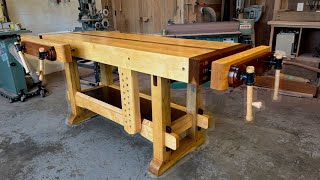 RESTORING The Samurai Workbench with Odies Oil [upl. by Anaoj]