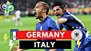 Germany vs Italy 02 All Goals amp highlights  world cup 2006 SemiFinal [upl. by Imoan305]