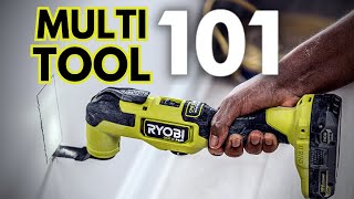 How to Use a MultiTool  RYOBI Tools 101 [upl. by Anilas]