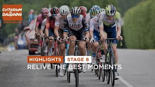 Highlights  Stage 6  Dauphiné 2023 [upl. by Ayote]