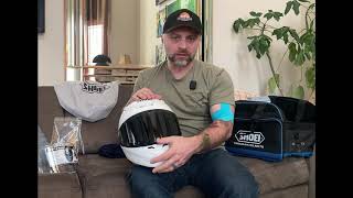 New Shoei RF1400 Helmet Revealed HandsOn Breakdown  Review [upl. by Ellevehs]