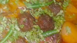 Kofta aloo curry kofta aloo recipe food viralvideo ytshort [upl. by Coral41]