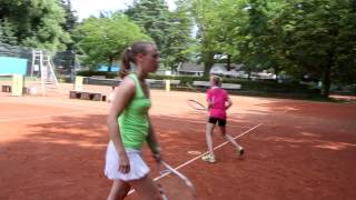 TennisPoint Junior Camps in der Alexander Waske TennisUniversity [upl. by Eimmaj]