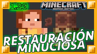 CÓMO HACER EL LOGRO RESTAURACIÓN MINUCIOSA MÁS FÁCIL MINECRAFT 120 [upl. by Yahsan]