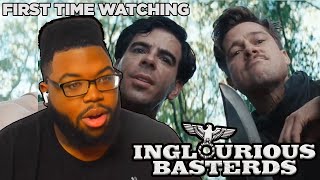 First Time Watching Inglourious Basterds and It had me STRESSING [upl. by Fredek]