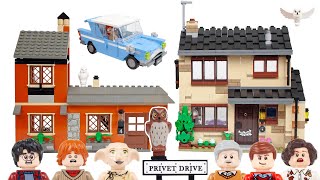 2020 LEGO Harry Potter 4 Privet Drive 75968 Review [upl. by Ricoriki]