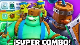 RECLUTAS EVO con GIGANTE DUENDE es MUY TROLL Top Ladder Clash Royale [upl. by Eziechiele]