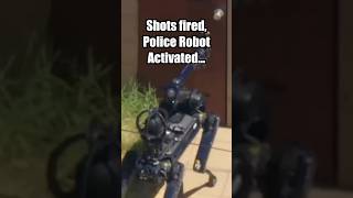 Police robot dog helps to end standoff kcalnews [upl. by Pillsbury]