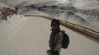 Valle Nevado Chile  Snowboard [upl. by Anirehtak309]