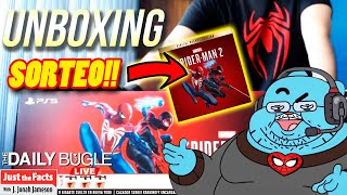 Unboxing Edición Coleccionista de SpiderMan 2 para Un Verdadero FAN de SpiderMan  SORTEO [upl. by Gnak]