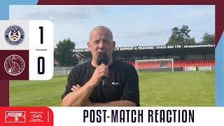 Hungerford Town FC 1  0 Taunton Town FC  Post Match Interview  Southern League Premier South [upl. by Vidal]