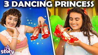 3 Dancing Princesses  Red Shoes  English Fairy Tales amp Kids Stories [upl. by Africah]