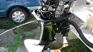 1999 MERCURYMARINER 50HP FOUR STROKE cold start up [upl. by Engvall]