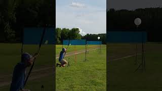 🏹 🎯 Robinhood  curving and more archery trickshots archery robinhood sports skills amazing [upl. by Awra]