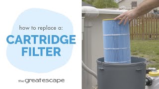 Filter Refresh How to Replace Your Pools Cartridge Filter [upl. by Spiros]