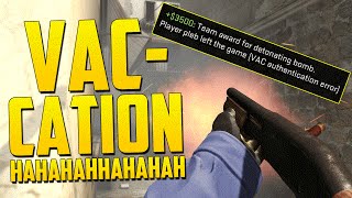 VACATION BAN  CS GO Funny Moments in Competitive [upl. by Nimaynib]