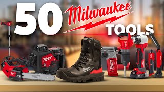 50 Milwaukee Tools You Probably Never Seen Before  Marathon Of Milwaukee Tools ▶2 [upl. by Enellek]