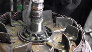 Valeo alternator repair part 2 slipring change [upl. by Nauqyaj]