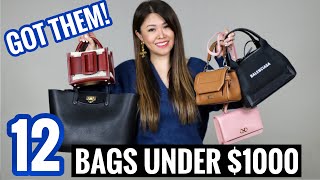 12 LUXURY BAGS under 1000  ProsCons and Mod Shots  Bags to suit everyone  GIVEAWAY TIME 🎉 [upl. by Ilsa]