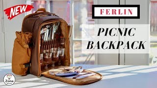 Picnic Backpack ❤️ for 4 people  Review ✅ [upl. by Anuahsal]