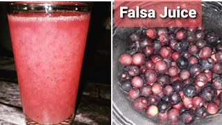 Falsa Juice Recipe  Falsa Sharbat Recipe  Falsay ka Juice  Grewia Drink [upl. by Recha428]