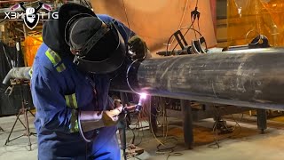 FREEHAND Root Pass  TIG Welding For Beginners [upl. by Jacoby]