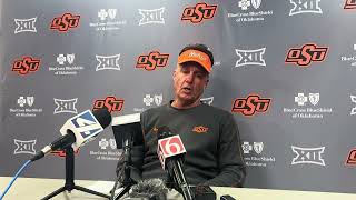 Mike Gundy Postgame Press Conference  BYU 38 Oklahoma State 35 [upl. by Ozzie]