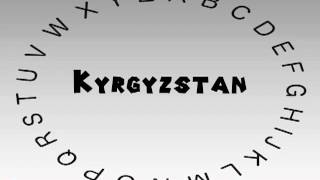 How to Say or Pronounce Kyrgyzstan [upl. by Asseral]