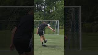 misses vs make 🎯💫 shorts freekick knuckleball [upl. by Ojok962]