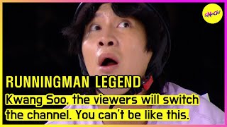 RUNNINGMAN Kwang Soo the viewers will switch the channel You cant be like this ENGSUB [upl. by Wells]