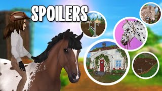 SPOILERS NEW UPDATED AREA Updated Appaloosa NEW Halters NEW Races amp more  Star Stable Online [upl. by Happ]