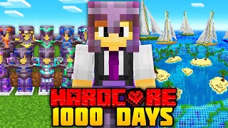 I Survived 1000 Days in Minecraft Hardcore [upl. by Aimek]