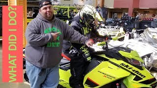 Ski doo XRS 850 Renegade 2020 Delivery walk through [upl. by Lupe]