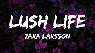 Zara Larsson  Lush Life Lyrics [upl. by Aneladdam]