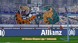 Choreo Pack Shopee Liga 1 Indonesia PES 2017 [upl. by Lynnette584]