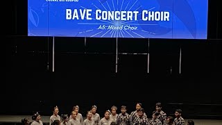 INTERNATIONAL CHORAL EISTEDDFOD 2024  BAVE CONCERT CHOIR part 2 mcemalaysiachoraleisteddfod [upl. by Cramer131]