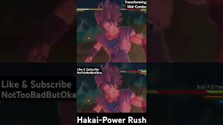 Transform INSIDE the HAKAI xenoverse2combos xenoverse2 dbxv2 xenoverse2gameplay dragonballz [upl. by Suoivatra]