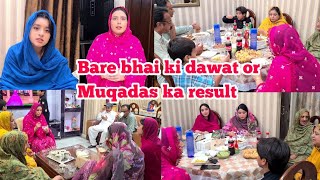 Rashida ne surprise dea Sab Muqadas ko mubarak dene aye Macaroni chana chaat banai [upl. by Assyla]