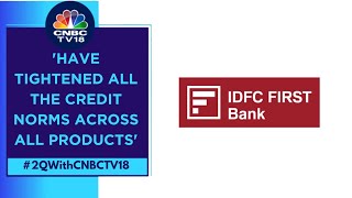 Unsecured Book Is Performing Better Than Secured Book On Stress IDFC First Bank  CNBC TV18 [upl. by Sirromad]