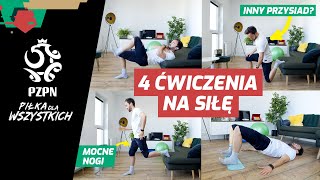 4 PROSTE ĆWICZENIA NA SIŁĘ STRZAŁU❗ TRENING W DOMU 🏠 ft Jakub Grzęda [upl. by Assirrac]