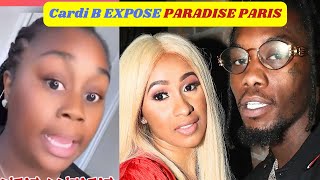 Cardi B Addresses amp EXPOSE Paradise Paris w RECEIPTS Caught Sliding in Offset DMs [upl. by Noel]